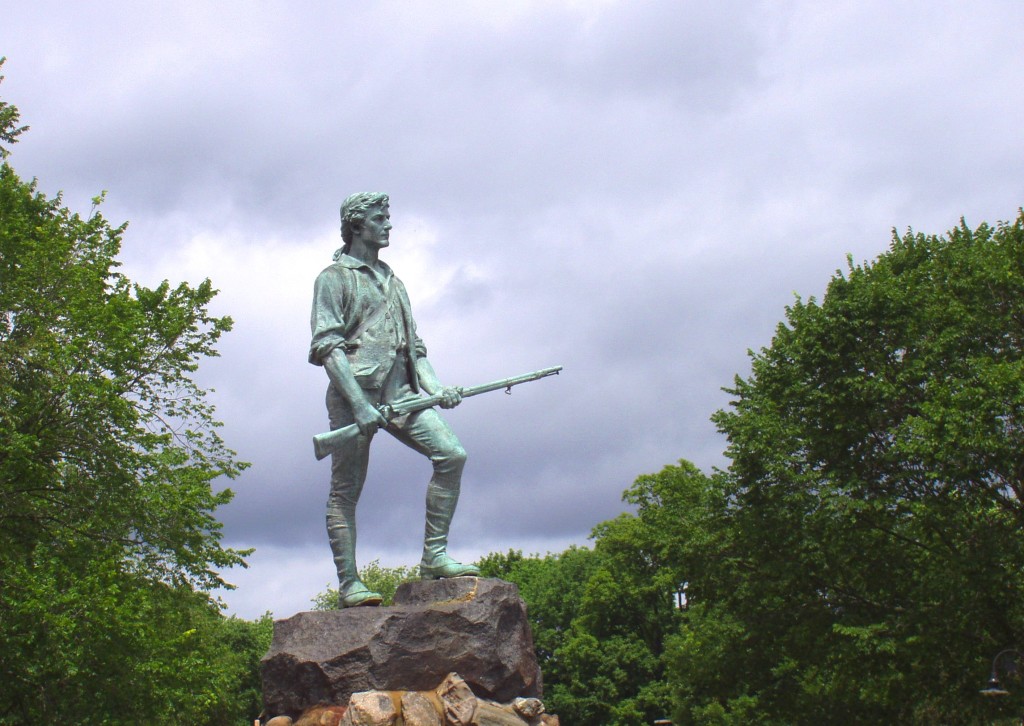 Lexington Ma statue 