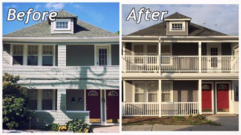 CertainTeed Monogram Pacific Blue SIding - Transitional - Exterior - New  York - by Ckg Contractors Inc