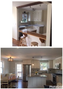 kitchen remodel before and after