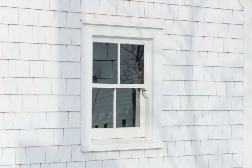 single hung harvey window installed in home exterior for style and function