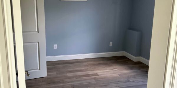 basement bedroom office gym remodel new floors and room renovation in framingham massachusetts by three sons window door