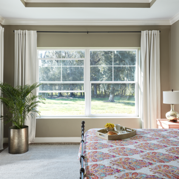 pella window in bedroom installed by a pella certified contractor in waltham massachusetts