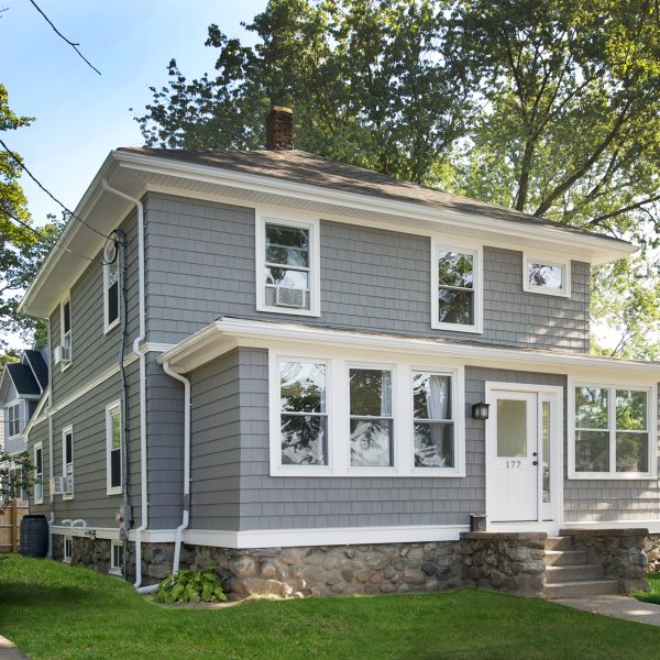 home siding transformation