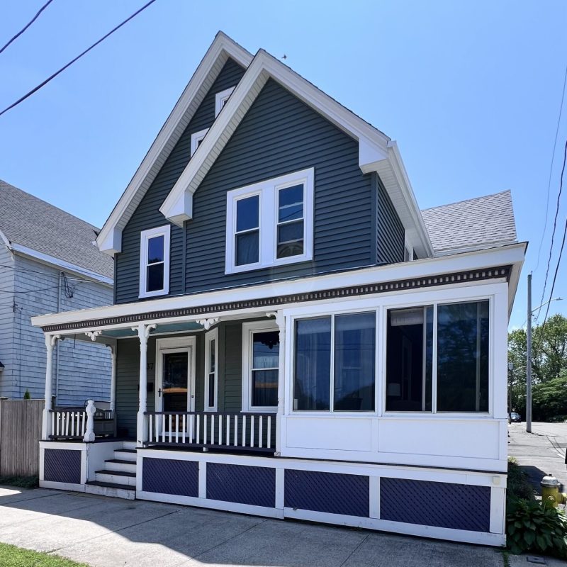 certainteed monogram siding in forest green for home in salem massachusetts by three sons window and more
