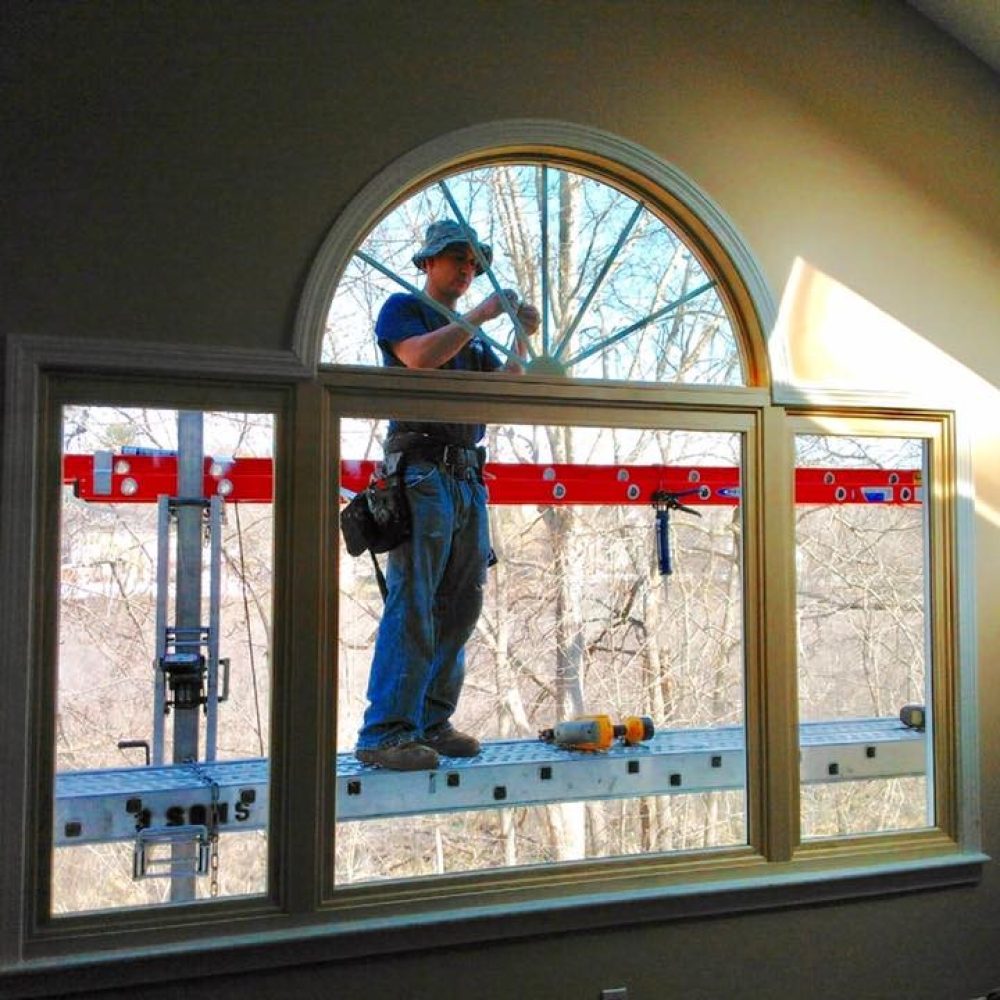 installation process of window