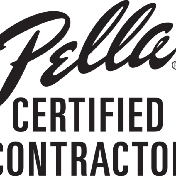 pella certified contractor logo badge for three sons window and more in waltham massachusetts